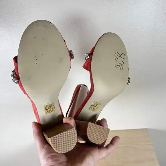 NWOB Jeffery Campbell Ruffled Purdy Heels Anthropologie Wedding Formal Size 8 - Picture 7 of 8